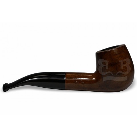 Cachimbo Premium Curvo (Aceita Filtro 9mm) Piteira Chifre - 0108 NAT ESC